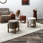 Stołek Scott brązowy sztruksowy