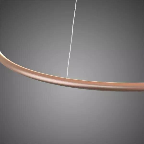 Pendelleuchte Ledowe Okręgi No.1 60cm 4k kupfer Dali – Raumgestaltung