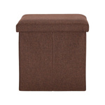 Pufa Intesi Vels Vintage brązowa