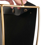 Gazetnik Ovieto złoty/ czarny