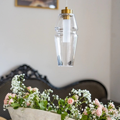  Lampa wisząca - Opal transparentny