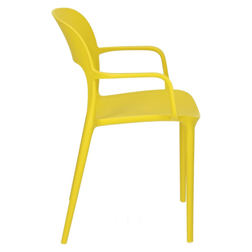 Krzesło z podłokietnikami Flexi oliwkowe