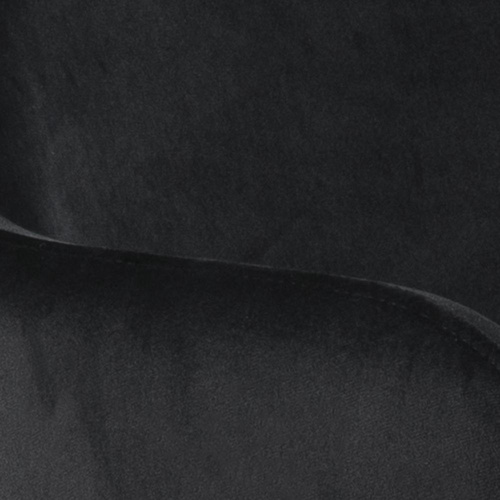 Krzesło Lima welurowe z podłokietnikami czarne