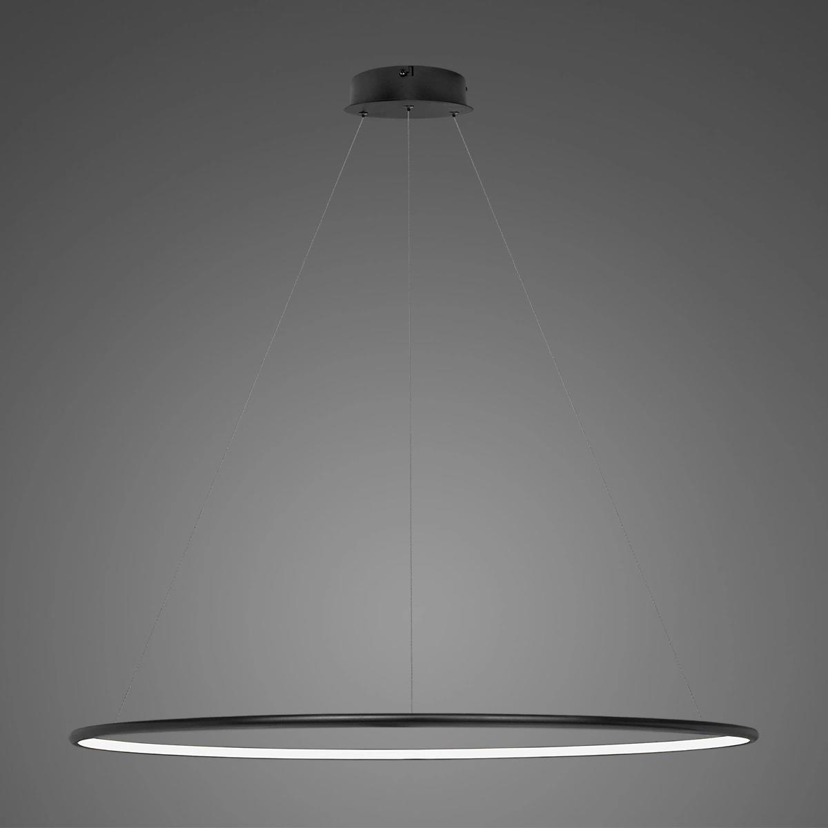 LED-Hängeleuchte Ledowe Okręgi No.1 120cm schwarz Dali
