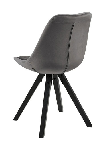 Krzesło Dima VIC dark grey /black