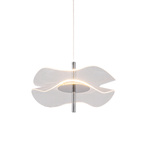 Lampa wisząca chrom Mariposa 3000K
