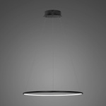 Lampa wisząca Ledowe Okręgi No.1 40 3k czarna Dali