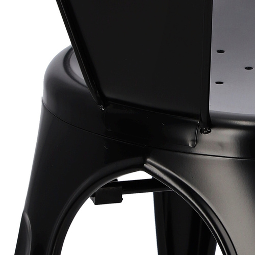 Krzesło Paris Arms czarne inspirowane