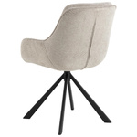 Krzesło Carrie obrotowe beżowe Caso 4