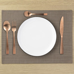 Zestaw sztućców Charbon miedziane 16szt