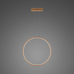 Lampa wisząca Ledowe Okręgi No.1 X 60cm 3k miedziana Dali