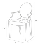 Krzesło Royal transp.