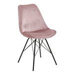 Krzesło Eris VIC różowe