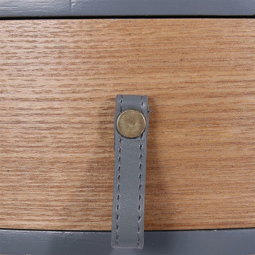 Szafka nocna Nora szara/naturalna