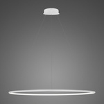 Lampa wisząca Ledowe Okręgi No.1 120cm 2700k biała ściemnialna 