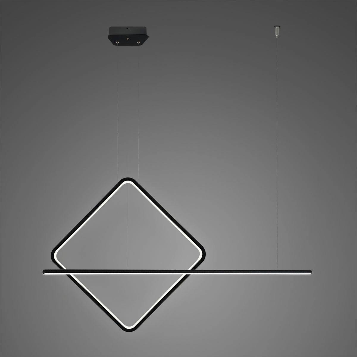 schwarzer Ring | LED-Lampe | LED Inspiration | moderne LED | LED-Beleuchtung | LED-Lights | hängend | LED-Leuchte | schwarze LED | Home Light
