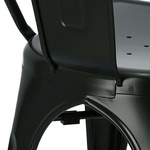 Krzesło Paris czarne inspirowane Tolix