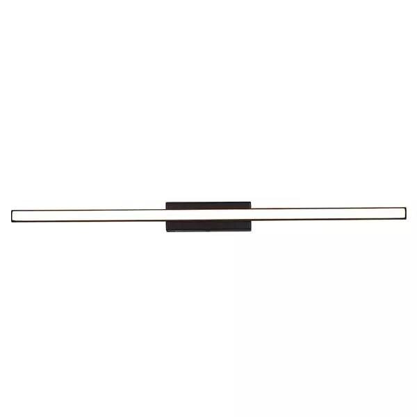 LED-Wandleuchte Linea No.38,5cm schwarz 3k – Details und Verarbeitung