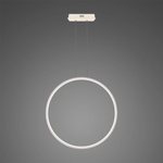 Lampa wisząca Ledowe Okręgi No.1 X 80cm 3k biała Dali