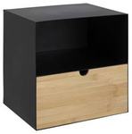 Szafka nocna Joliet czarny/naturalny