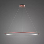 Lampa wisząca Ledowe Okręgi No.1 120cm 4k Różowe Złoto Dali