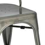 Krzesło Paris metaliczne inspirowa ne Tolix