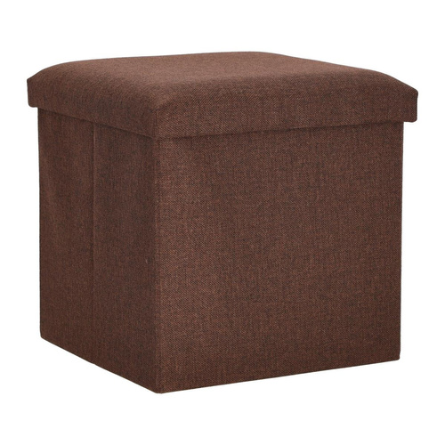 Pufa Intesi Vels Vintage brązowa