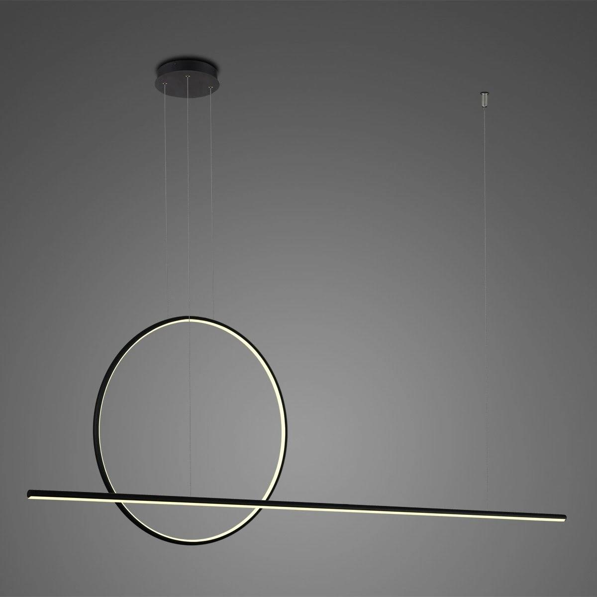 Pendelleuchte Linea No.2 60cm schwarz