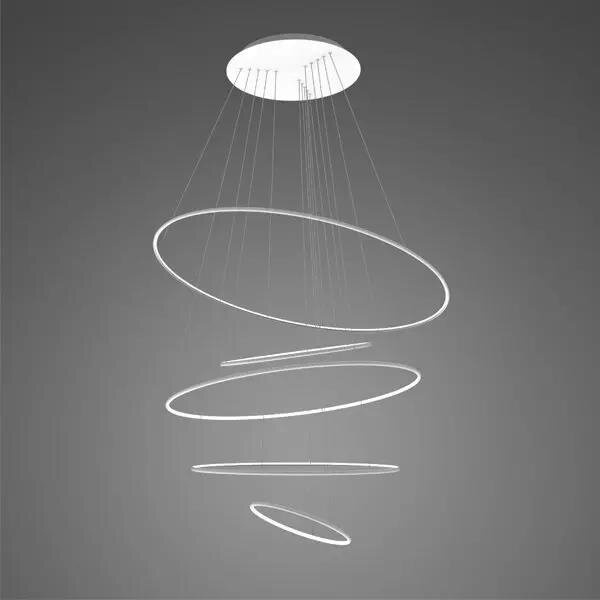 LED-Hängeleuchte Ledowe Okręgi No.5 150cm 4k weiß Dali