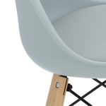 Krzesło Norden DSW PP szare 1608