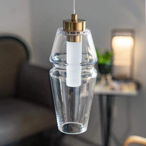  Lampa wisząca - Opal transparentny