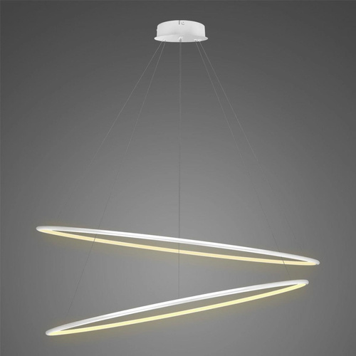 Lampa Ledowe Okręgi No.2 120cm 3k biała ściemnialna 