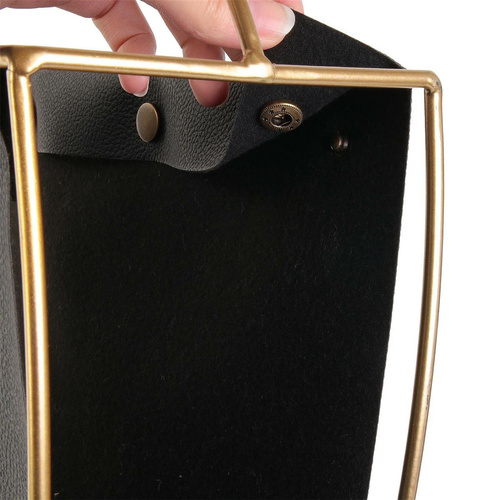 Gazetnik Ovieto złoty/ czarny