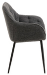 Krzesło Brooke antracytowe Monza