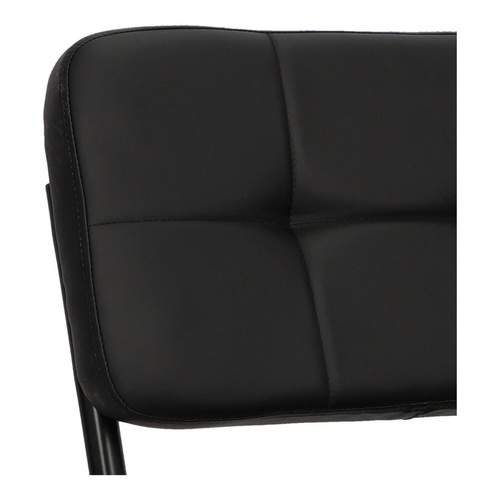 Krzesło Nelson soft black swing black PU