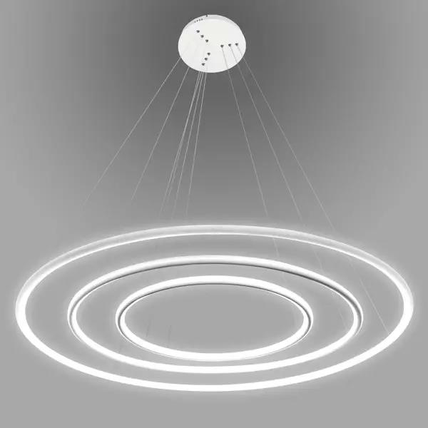 LED-Hängeleuchte Ledowe Okręgi No.3 120cm 4k weiß Dali – Nahansicht