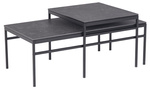 Zestaw stolików Exeter czarne