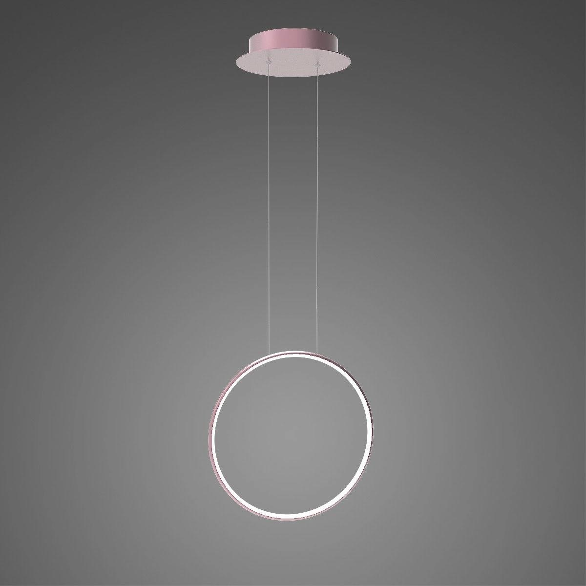 Ledowe Okręgi No.1 X 40cm 4k rose gold pendant lamp Dali