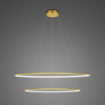Lampa Ledowe Okręgi No.2 80cm 4k złota Dali