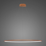 Lampa wisząca Ledowe Okręgi No.1 120cm 3k miedziana Dali