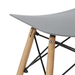 Stołek Pixel Simplet szary