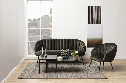 Zestaw stolików Exeter czarne