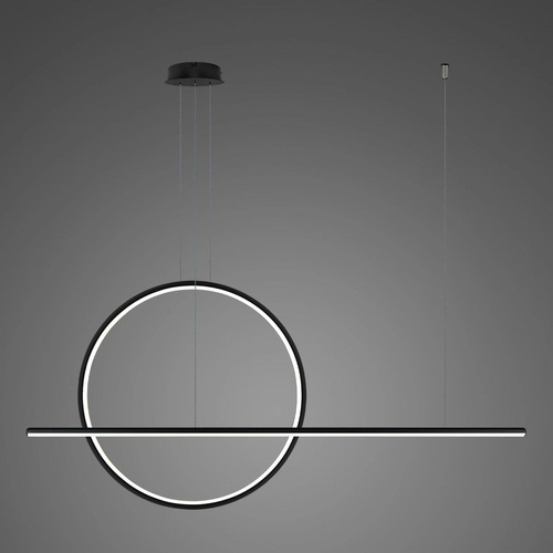 Lampa wisząca Linea No.2 B 80cm czarna 4k Dali