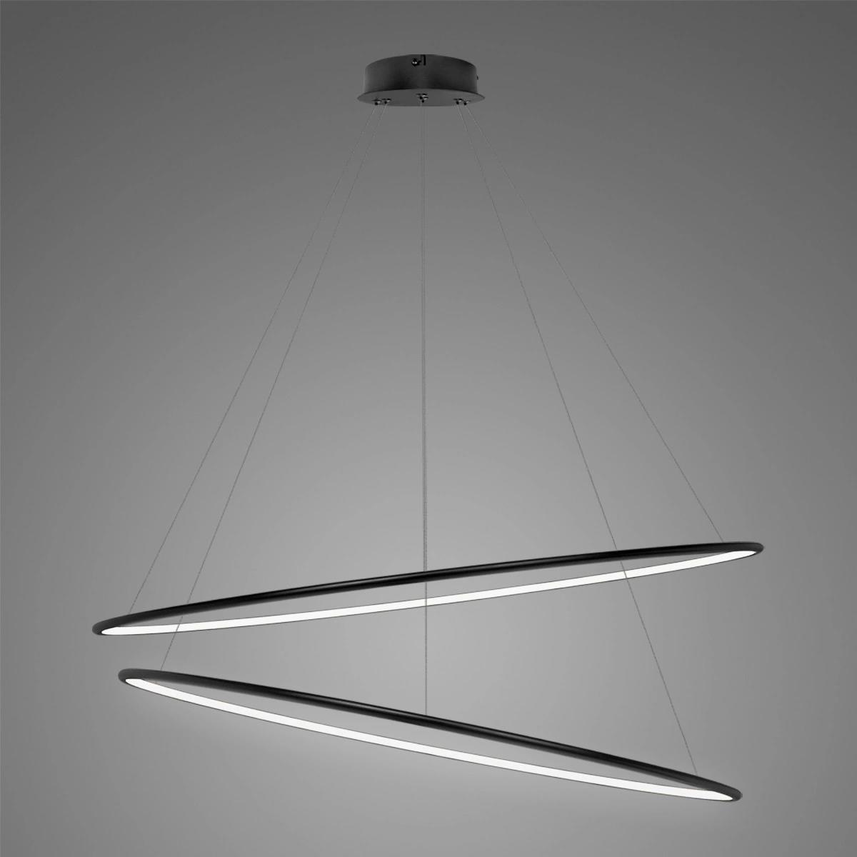 Led Ringe No.2 120cm 4k schwarz Dali