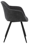 Krzesło Noella szary ciemny