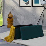 Pufa Velse Atom turkusowa