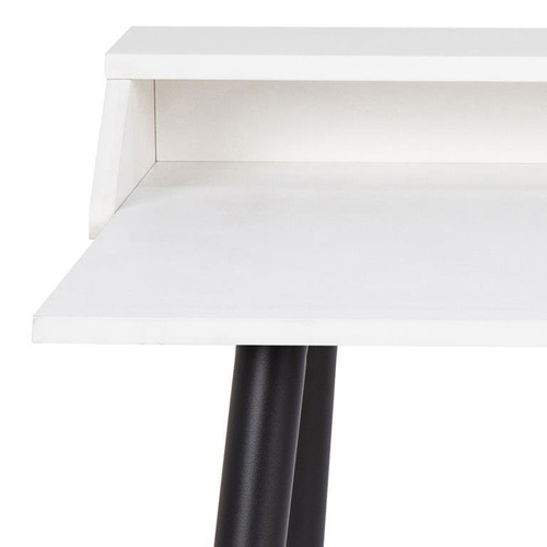 Biurko Joe biały/czarny