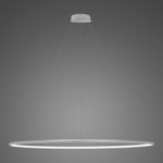 Lampa wisząca Ledowe Okręgi No.1 150cm 3k srebrna Dali
