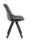 Krzesło Dima VIC dark grey /black