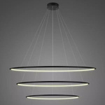 Lampa wisząca Ledowe Okręgi No.3 120cm 3k czarna Dali